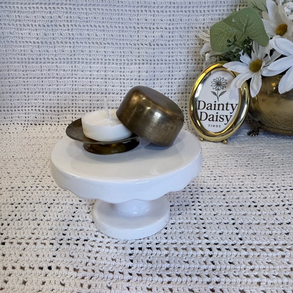Brass candle holder